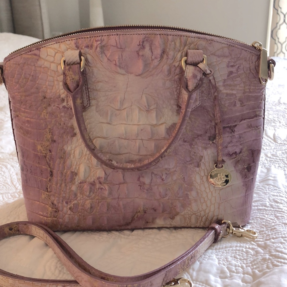 Beautiful new lilac pink/purple Brahmin bag